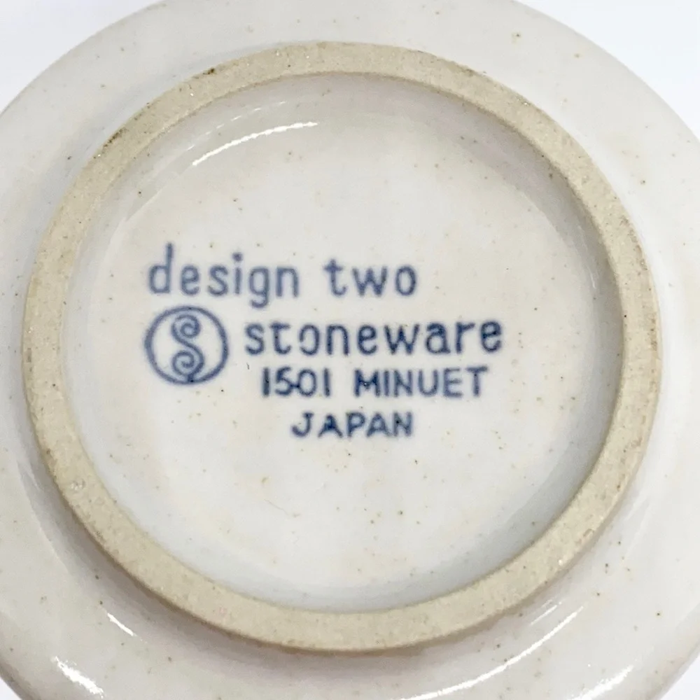 1 Replacement Design Two‎ Sango Stoneware Minuet series mug great condition